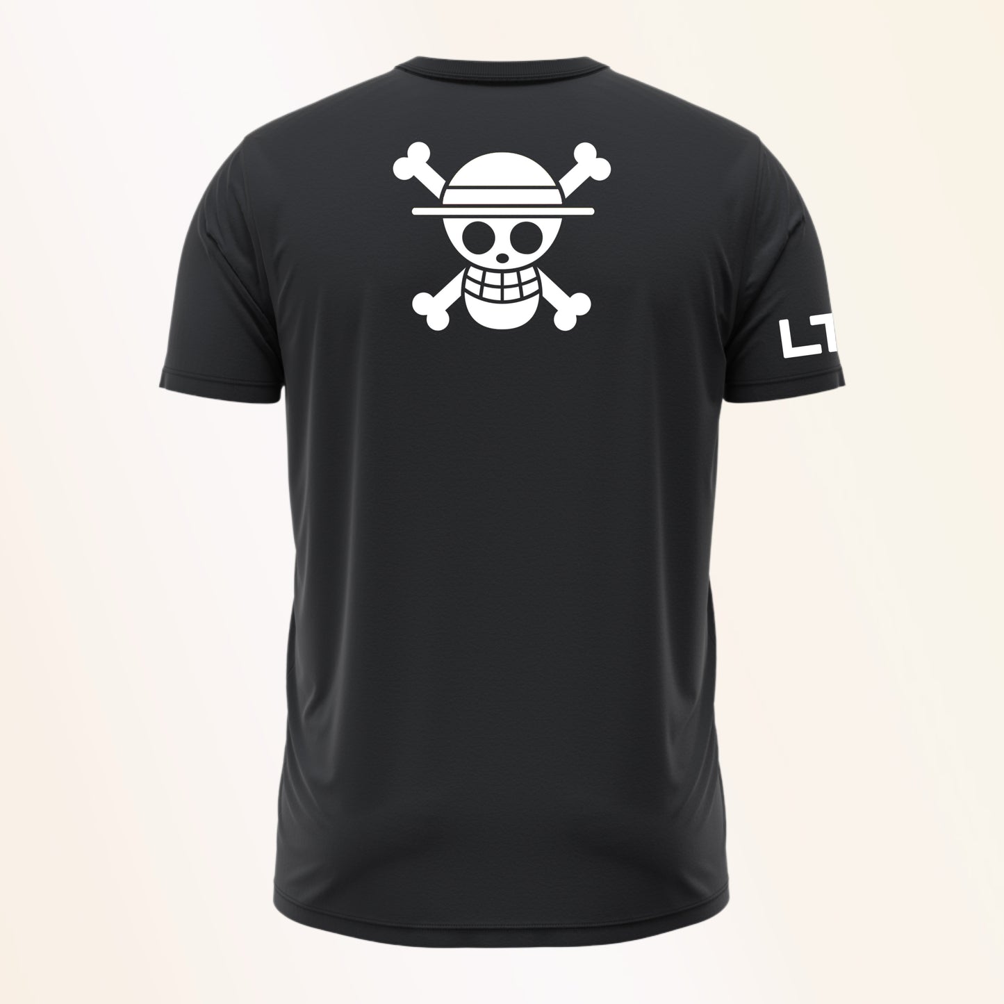 Straw Hat “Luffy” Black T-shirt